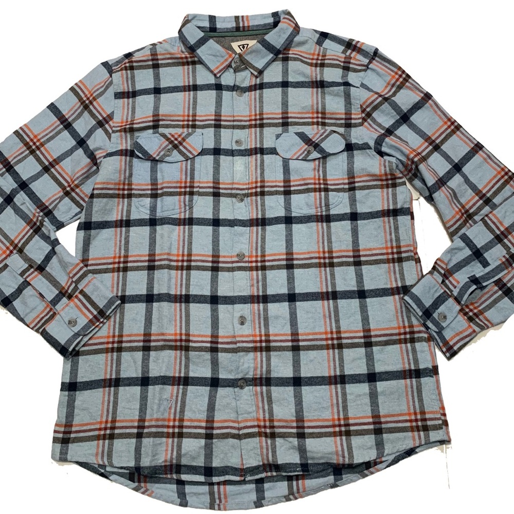 XL / VISSLA Plaid Casual flannel Shirt